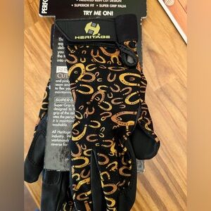 Heritage equine riding glove kids